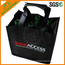Promotional Non Woven 6 Wine Bottle Bag for champagne